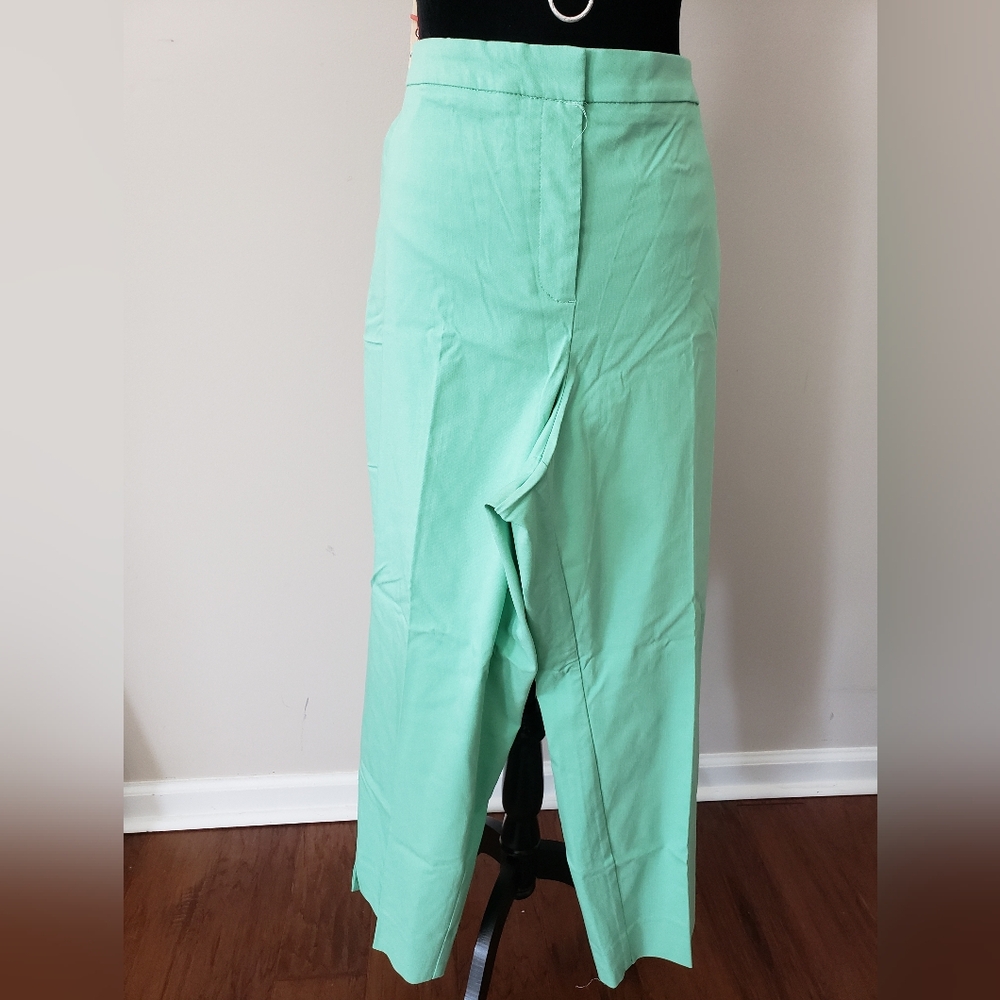 Mint Green Ankle Pants By Lane Bryant